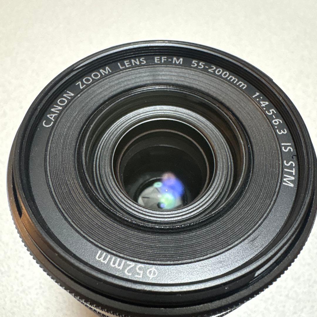 Canon 望遠レンズEF-M55-200mm F4.5-6.3 IS STM