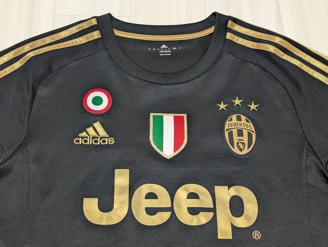 ユヴェントス 15/16 レプリカユニフォーム M サード ポグバ アディダス
