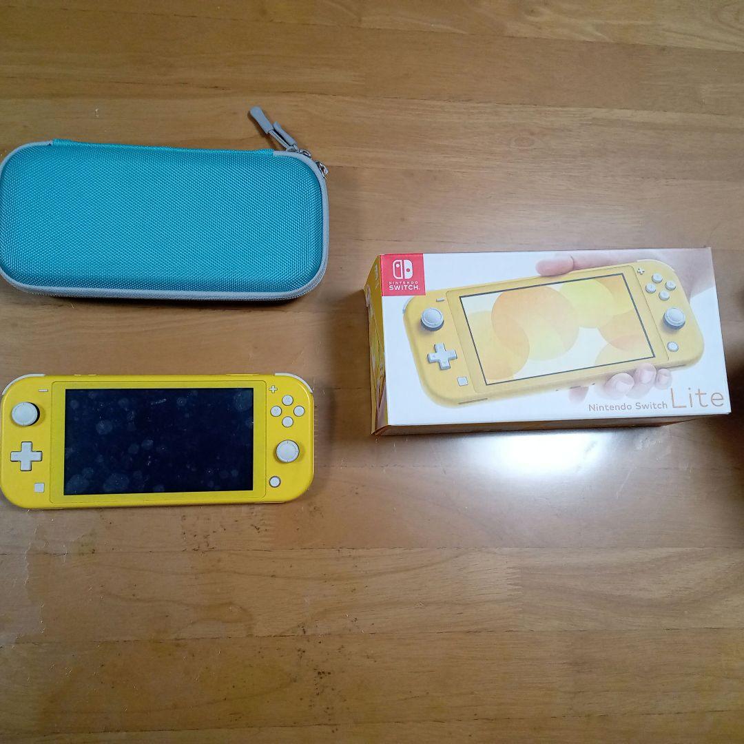 Nintendo Switch Lite イエロー 本体 + ケース