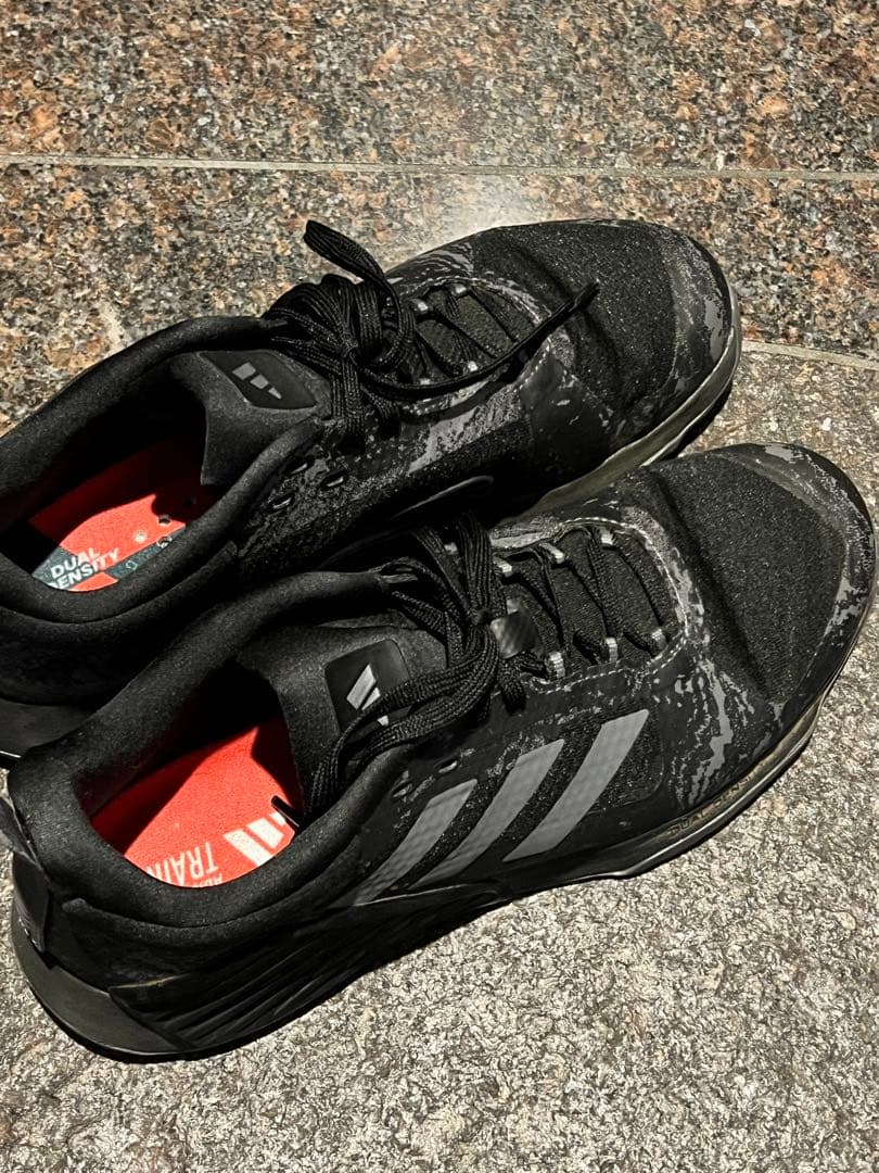 美品！adidas ドロップセット2トレーナー　シューズ