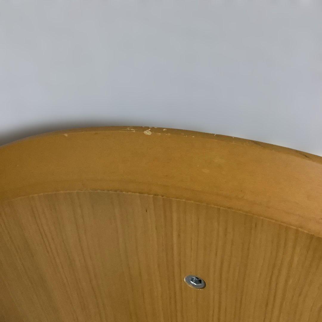 無印良品コタツ　ダイニングテーブル 1100x620x380mm オーバル型