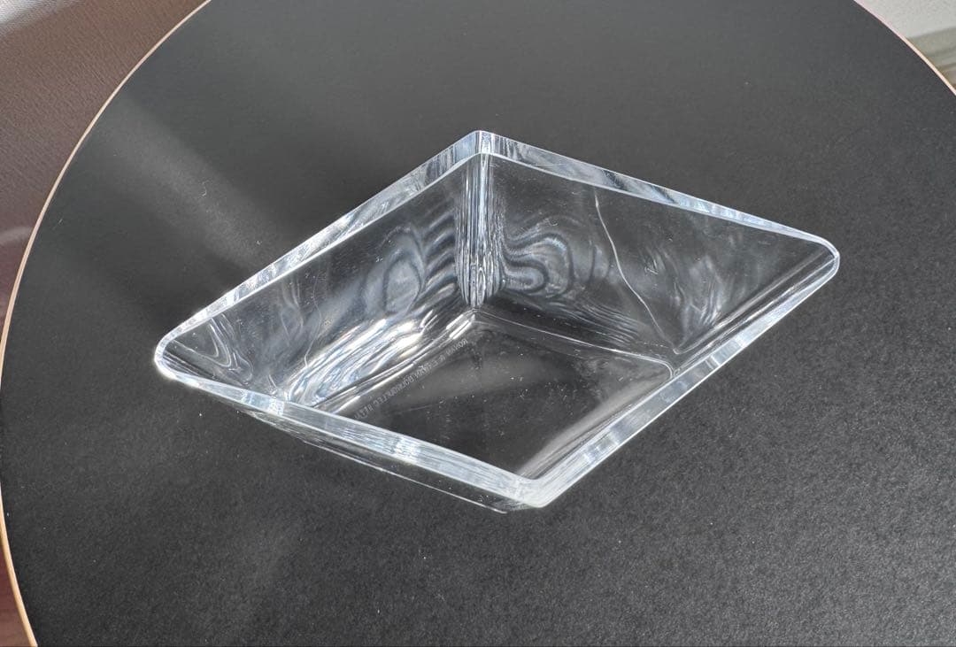 イッタラ  ルーツ ベース Ruutu Vase クリア　廃盤