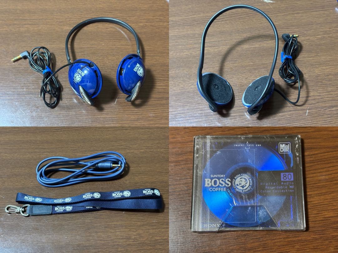 SONY MDウォークマン MZ-E7W BOSS仕様 傷あり 読み込み確認済み