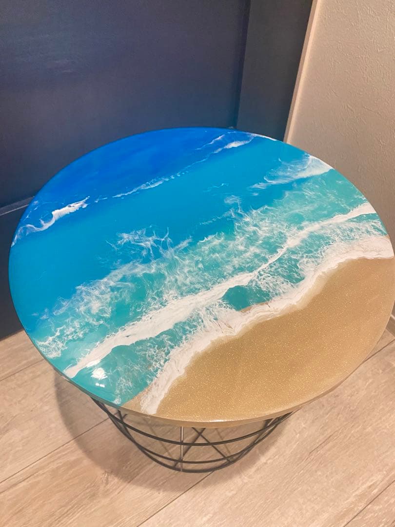 オーシャンアート　カフェテーブル