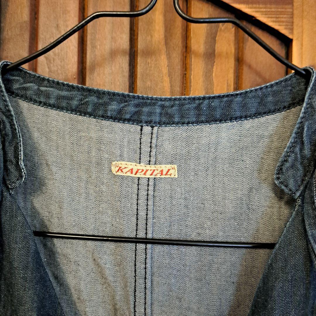 キャピタル Kapital オールインワン サロペット　ノースリーブサロペット