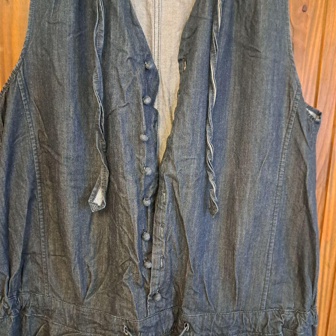 キャピタル Kapital オールインワン サロペット　ノースリーブサロペット