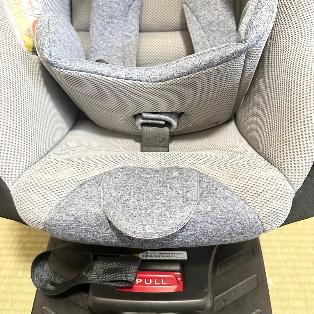Aprica クルリラ AC ネイビー ISOFIX シートベルト アップリカ