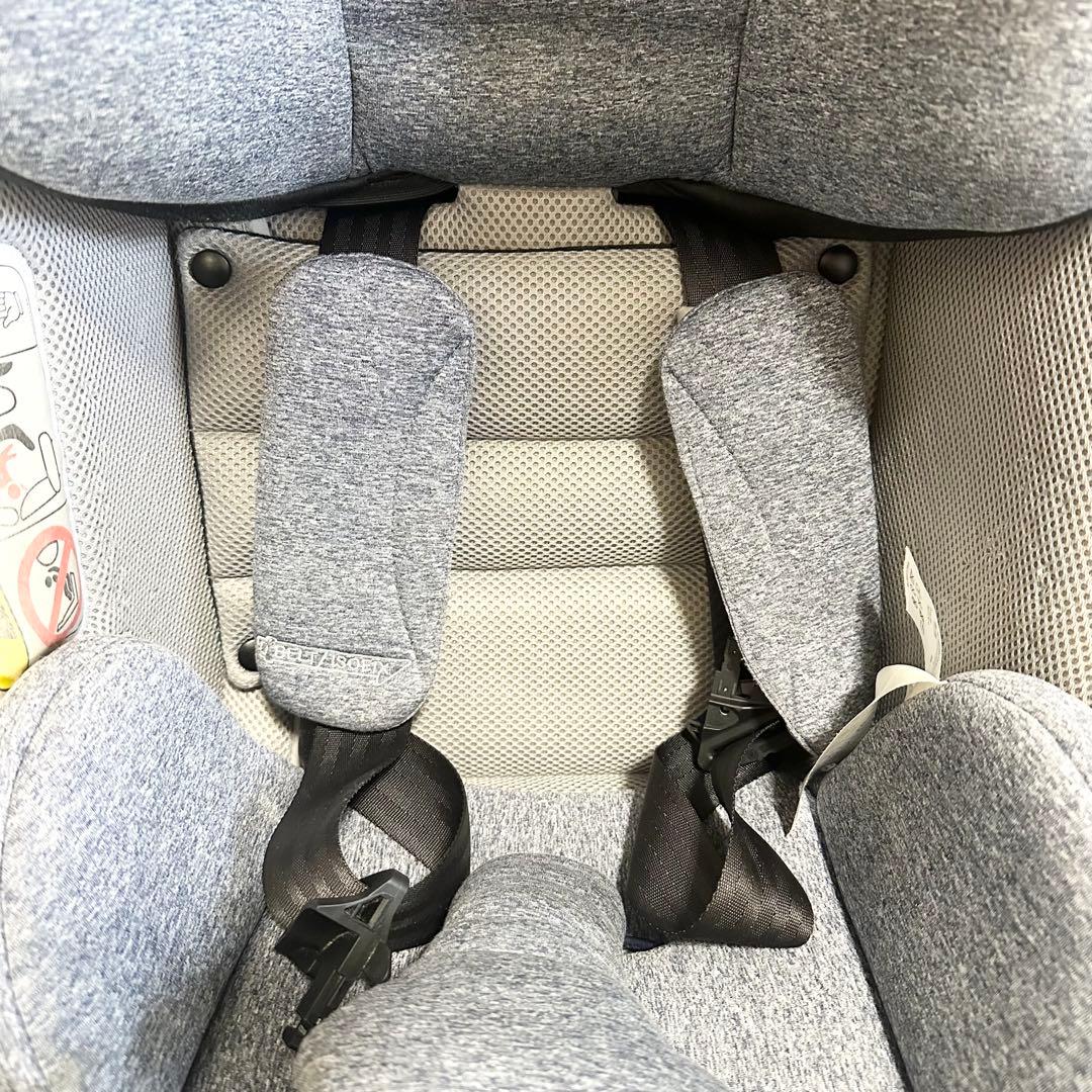 Aprica クルリラ AC ネイビー ISOFIX シートベルト アップリカ