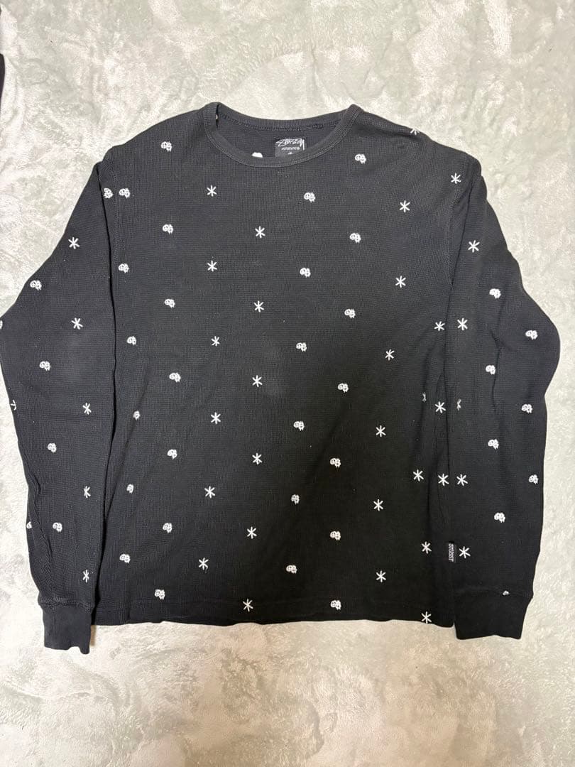 【希少】STUSSY サーマルロンT Msize