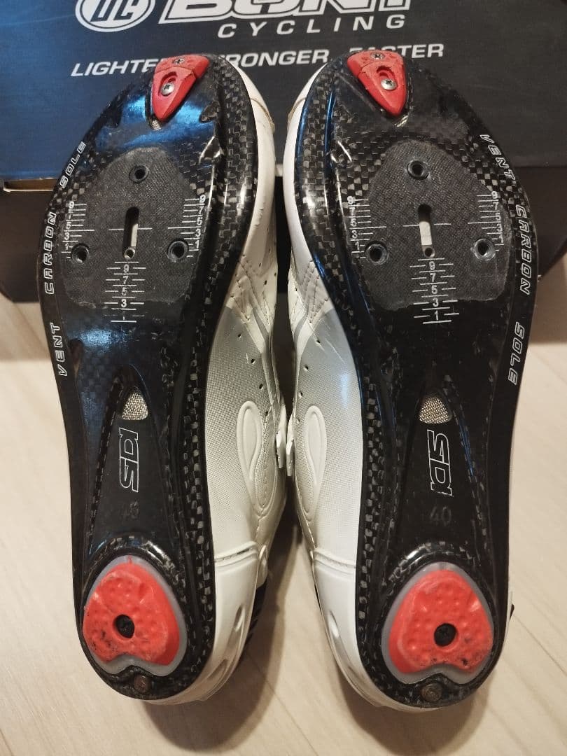 SIDI wire carbon 40サイズ ロードバイク向けカーボンシューズ