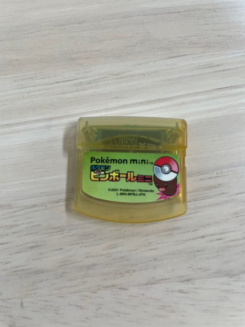 ポケモンmini 本体＋ソフト2個セット