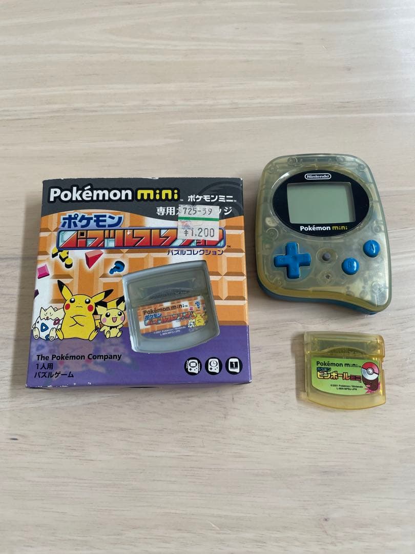 ポケモンmini 本体＋ソフト2個セット