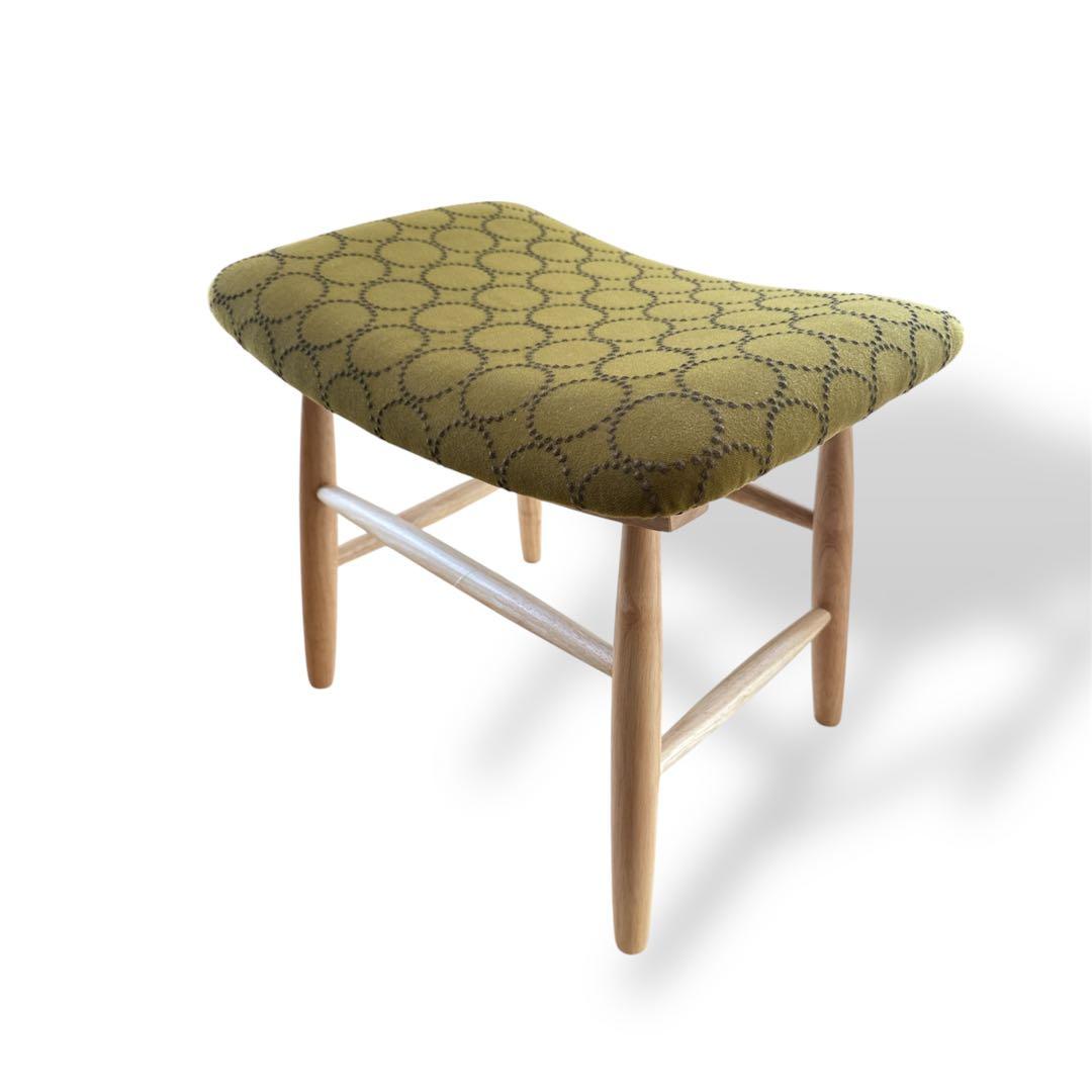 限定ミナペルホネン　生地使用　スツール　オットマン　イス　チェア　サイドテーブル