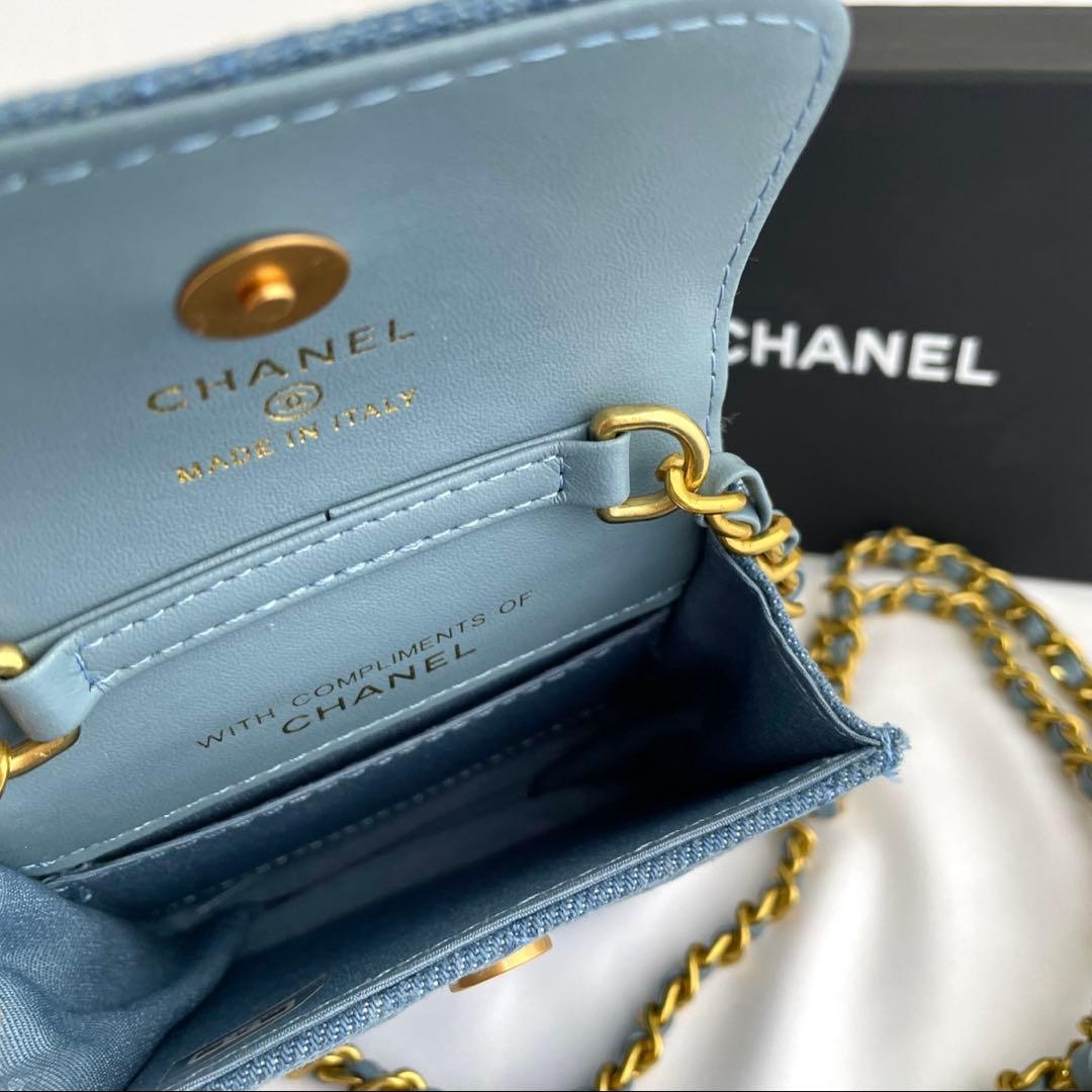 シャネル ノベルティ デニムショルダー