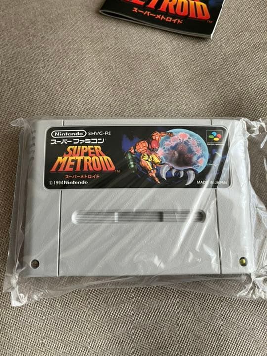 SFCスーパーメトロイド　スーパーファミコンソフト