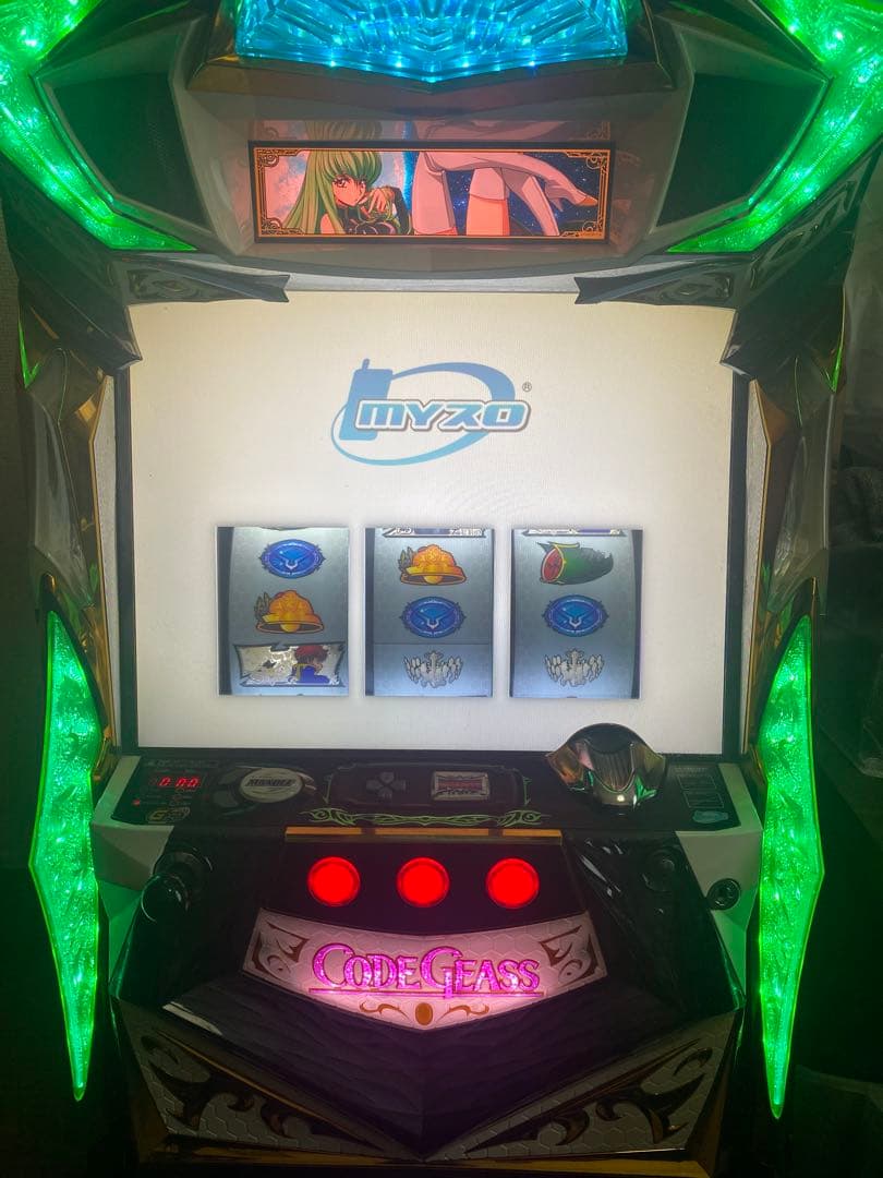 コードギアス C.C. MODE スロットマシン