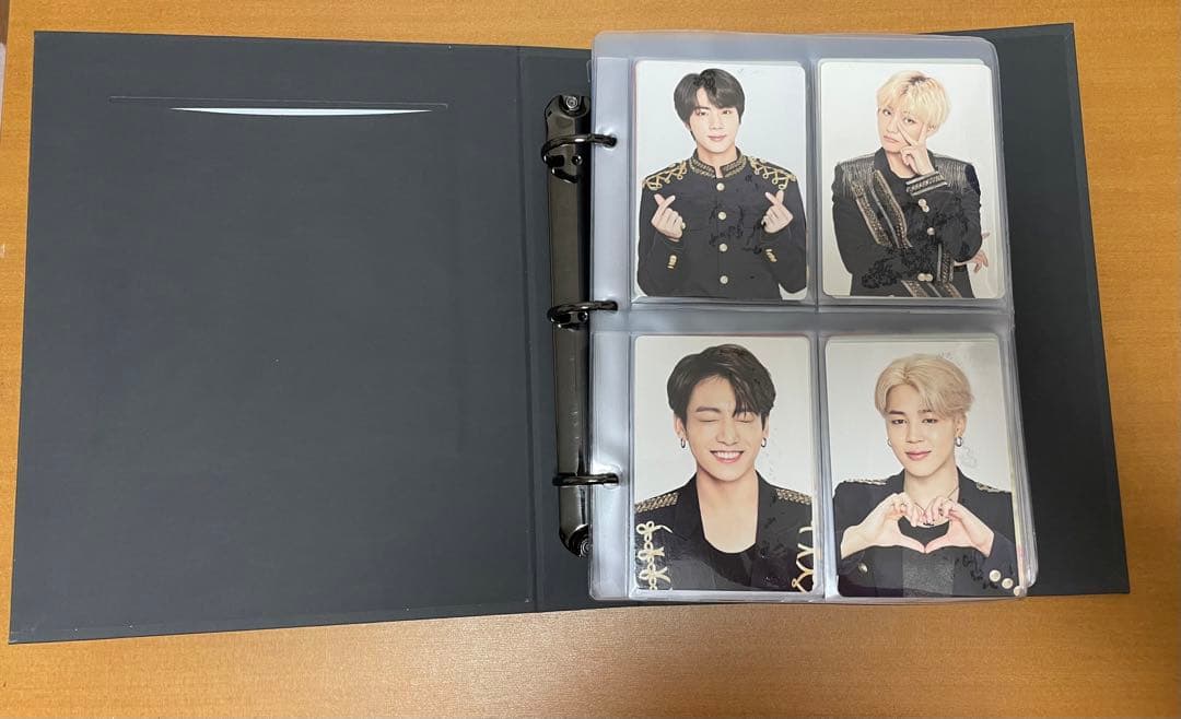 BTS 公式トレカ＆フォトカード バインダー セット