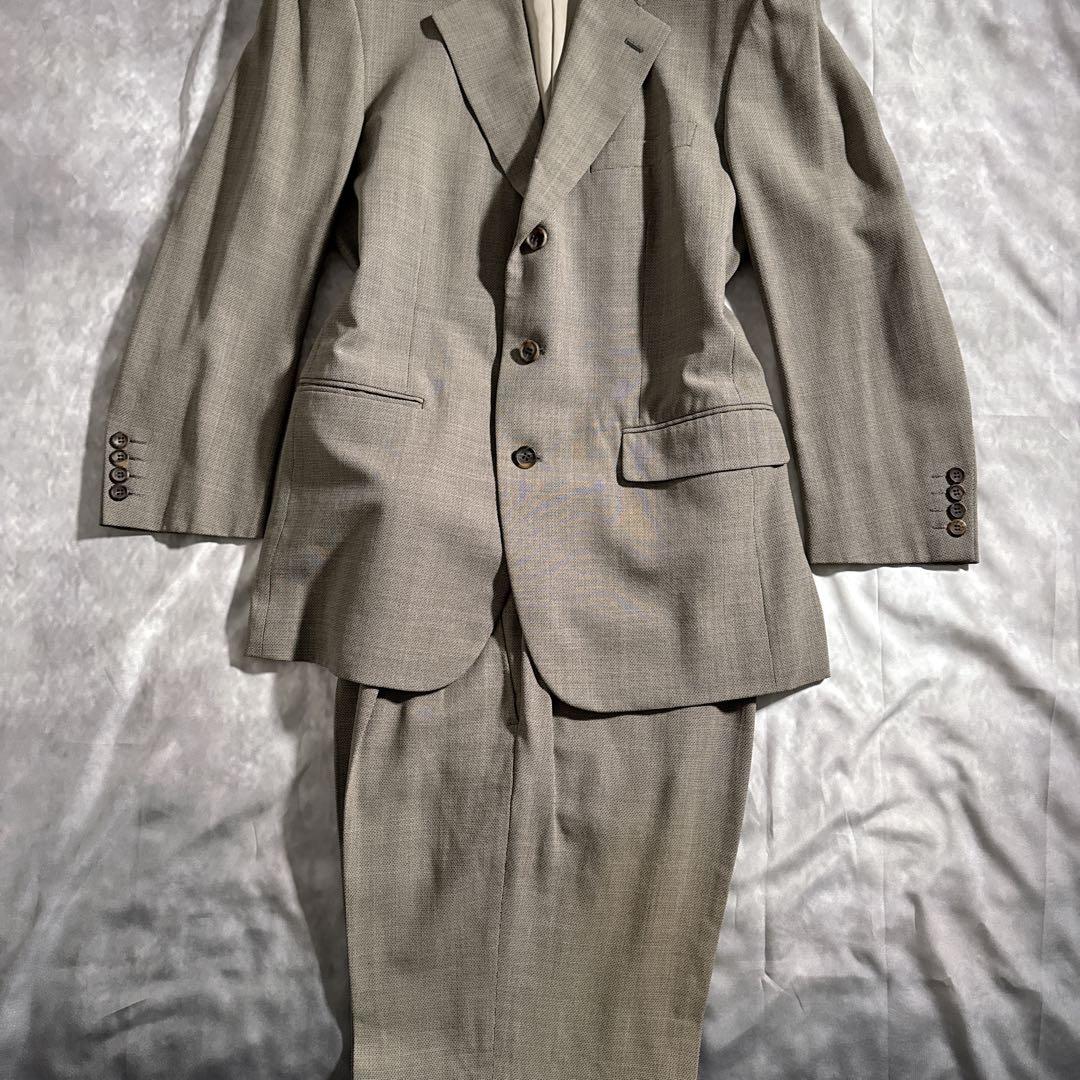 y2k Dior セットアップ　シングル　スーツ　チャコールグレー　アーカイブ