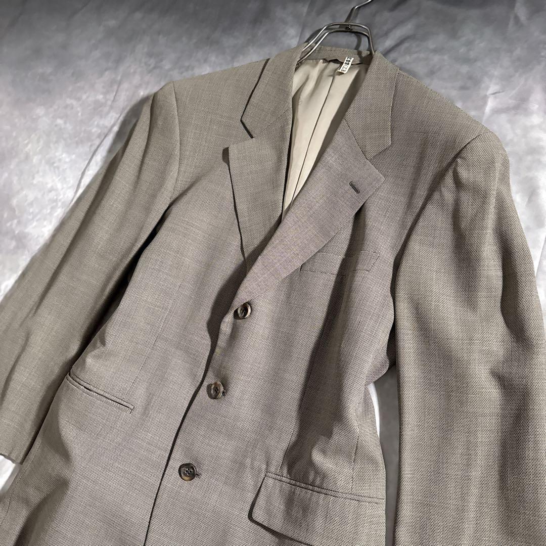 y2k Dior セットアップ　シングル　スーツ　チャコールグレー　アーカイブ