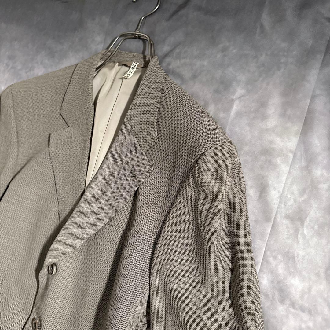 y2k Dior セットアップ　シングル　スーツ　チャコールグレー　アーカイブ