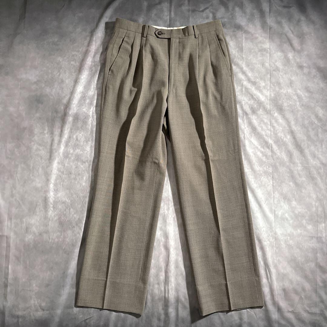 y2k Dior セットアップ　シングル　スーツ　チャコールグレー　アーカイブ