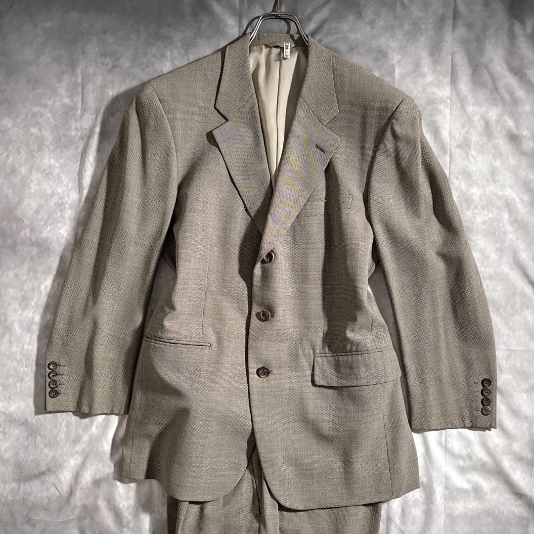 y2k Dior セットアップ　シングル　スーツ　チャコールグレー　アーカイブ