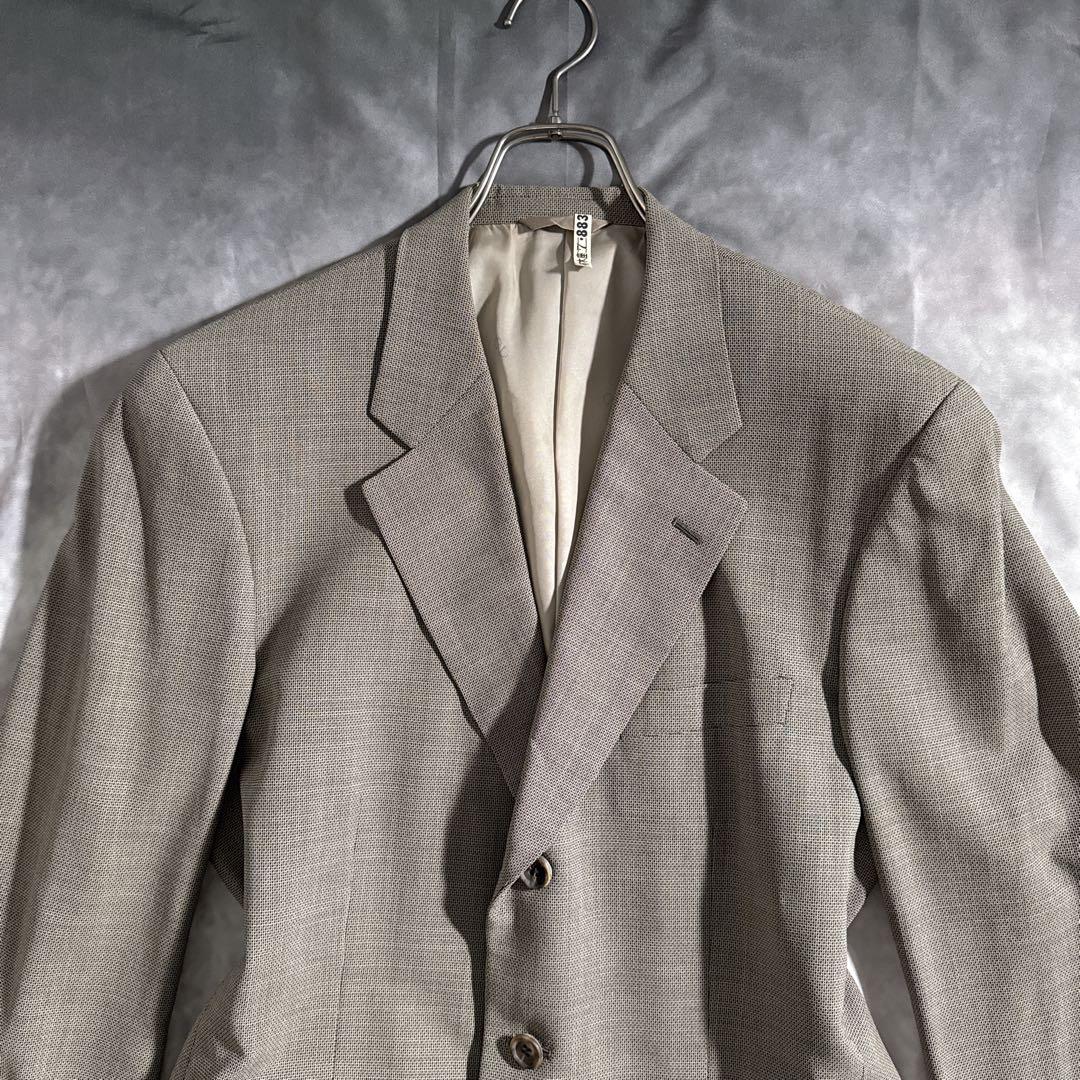 y2k Dior セットアップ　シングル　スーツ　チャコールグレー　アーカイブ