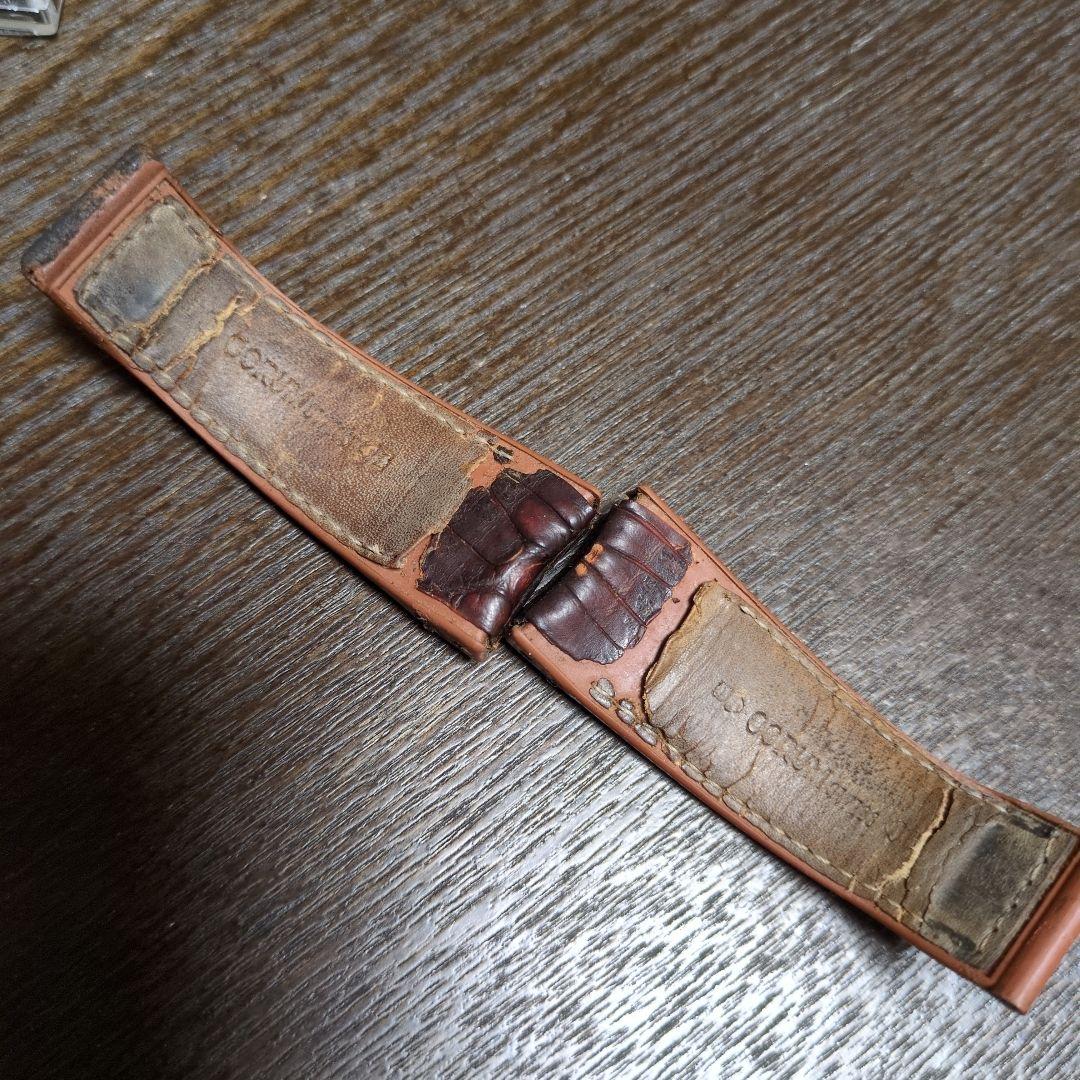 E*I様 コルムバブル新品革ベルト付き