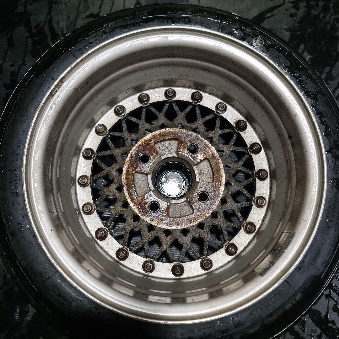 【ヒロ】RAYS ボルクレーシング メッシュホイール 6.5J R14