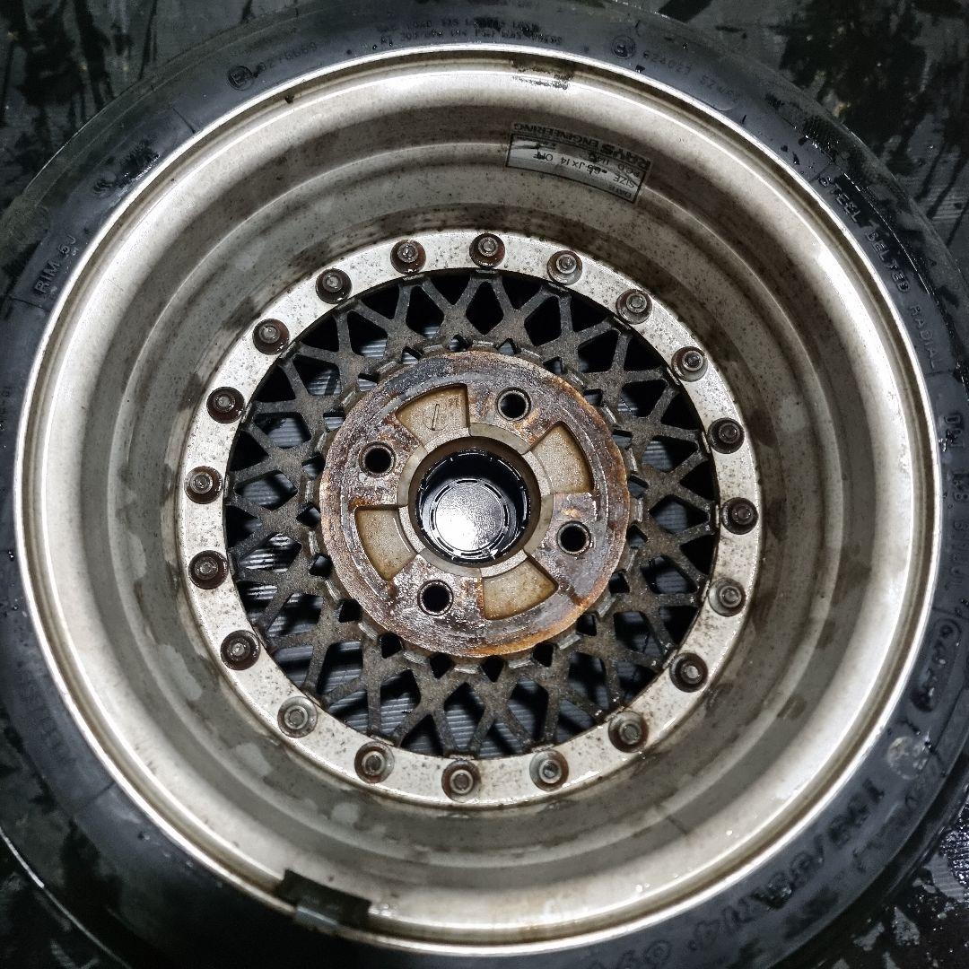 【ヒロ】RAYS ボルクレーシング メッシュホイール 6.5J R14