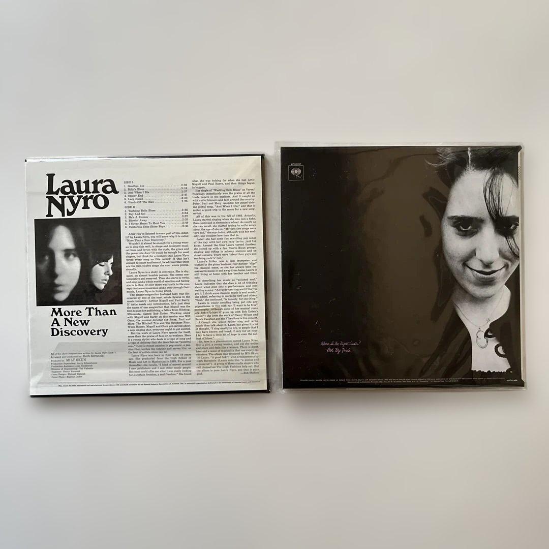 ローラ・ニーロ/紙ジャケットCD４タイトル・ボックスセット＋デフジャケ２種