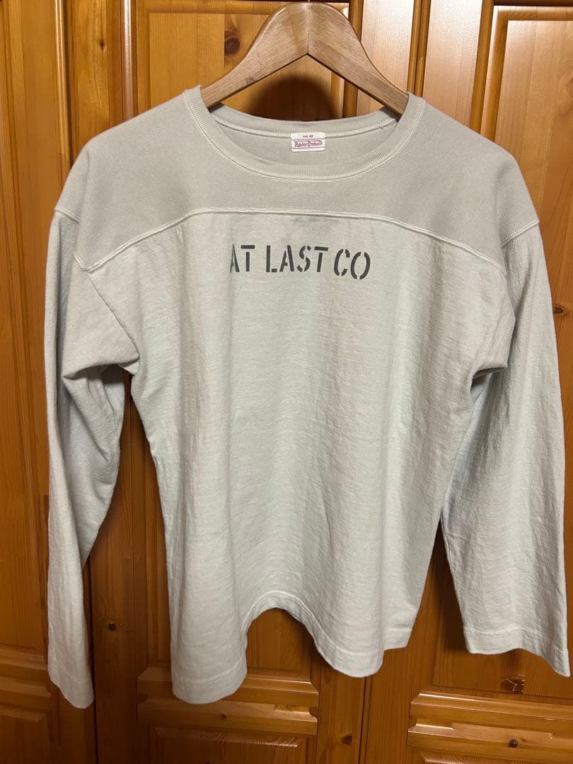 ブッチャープロダクツ　アットラスト　フットボールシャツ