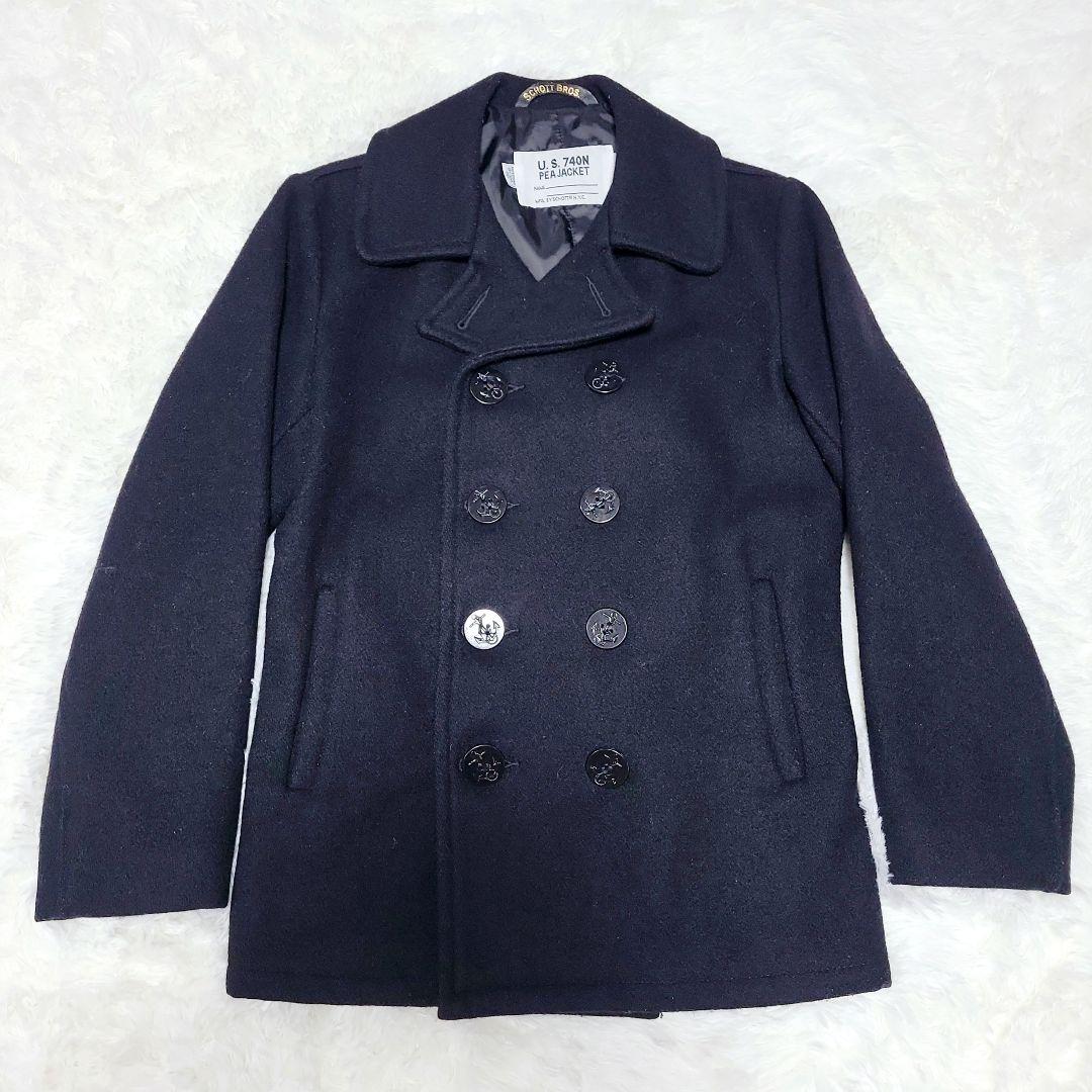 美品✨SCHOTT U.S.740N Pコート 753US 7118 36