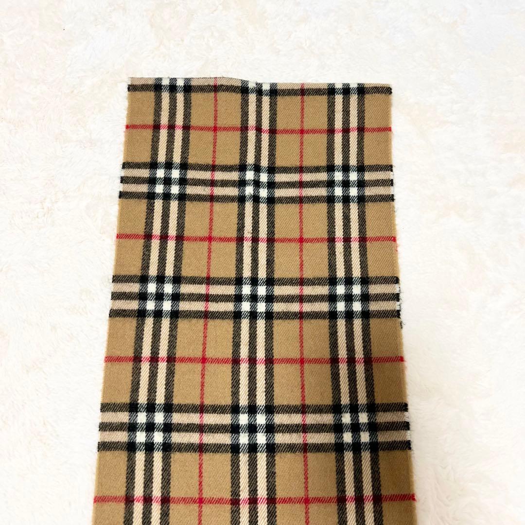 BURBERRY バーバリー ロンドン✨️英国製　ノバチェック　羊毛　マフラー