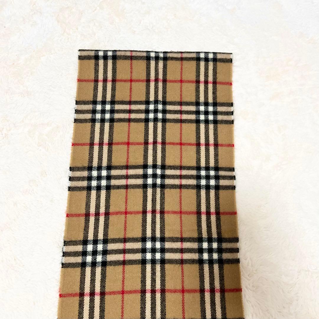 BURBERRY バーバリー ロンドン✨️英国製　ノバチェック　羊毛　マフラー