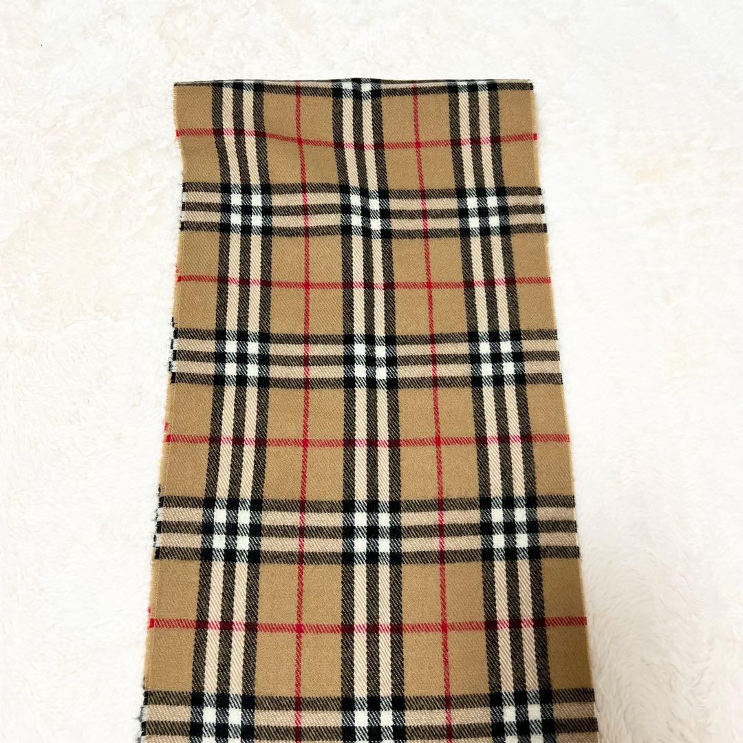 BURBERRY バーバリー ロンドン✨️英国製　ノバチェック　羊毛　マフラー