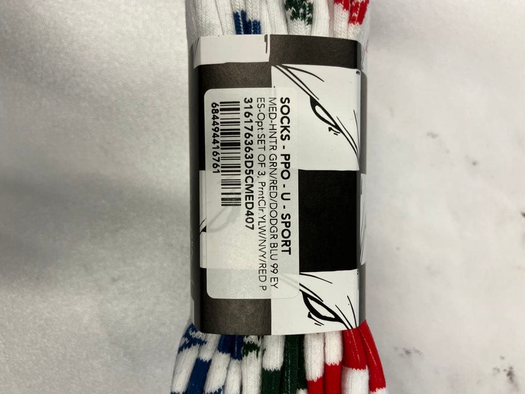 たっちゃん【10】CHROME HEARTS ソックス3足 モノグラム柄