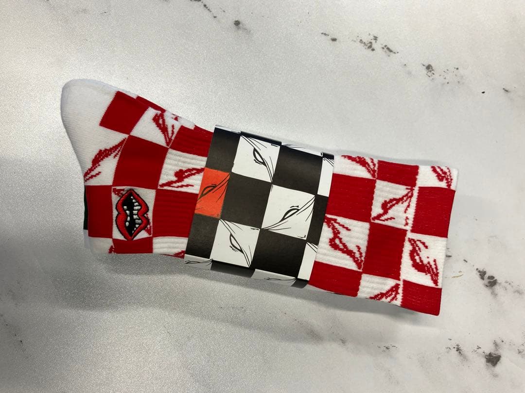 たっちゃん【10】CHROME HEARTS ソックス3足 モノグラム柄