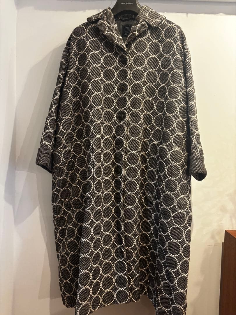 値下げ★ミナペルホネンタンバリンコート　2024-25aw サイズ36チャコール