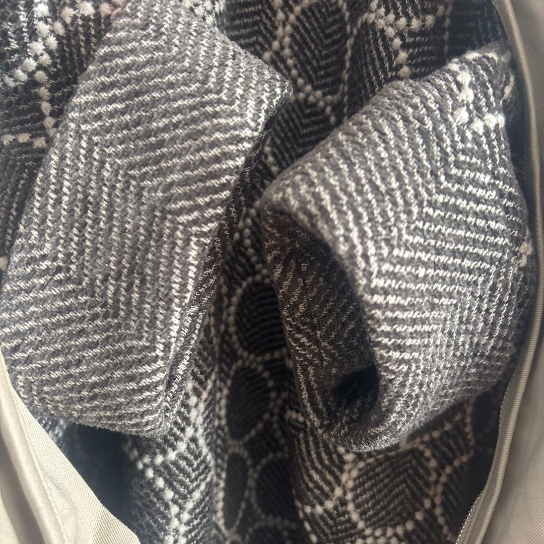 値下げ★ミナペルホネンタンバリンコート　2024-25aw サイズ36チャコール