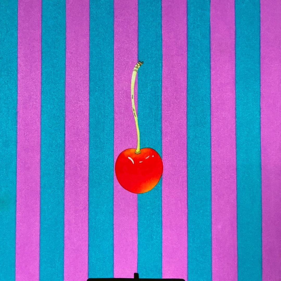 美品 福本正「Boy's life」木版画 直筆サイン・印章入り アダチ版画