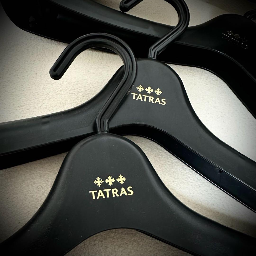 TATRAS ハンガー ゴールドロゴ 10本