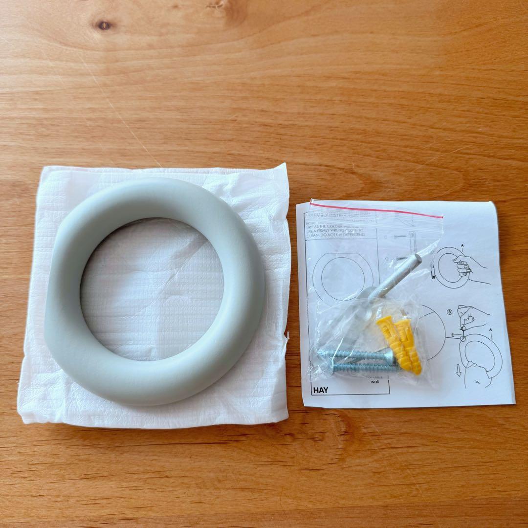 廃盤品/希少 新品 HAY【ジムフック/Mサイズ】ライトグレー