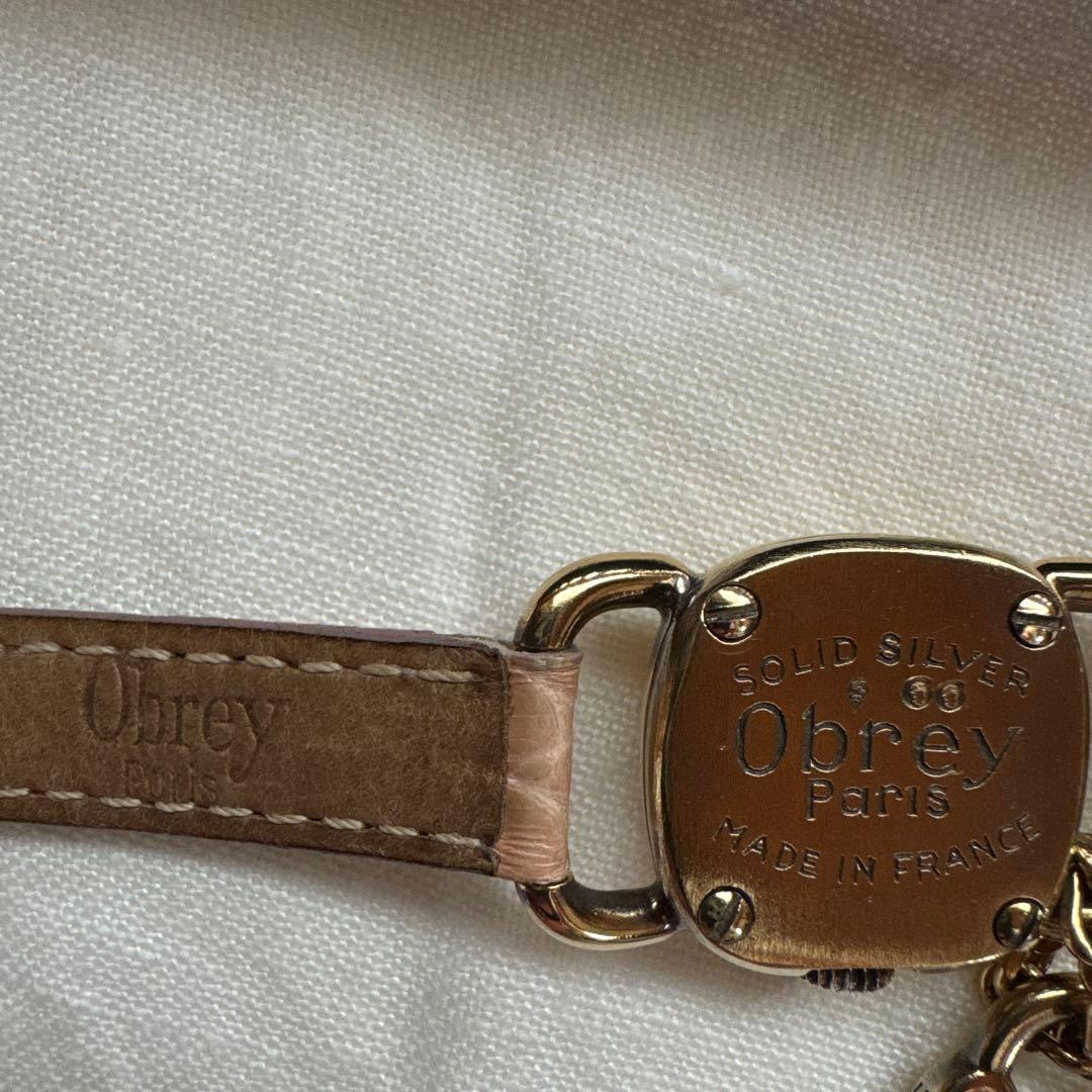 Obrey オブレイ　ハンドメイド　ヴェルメイユ　レディース腕時計　稼働中