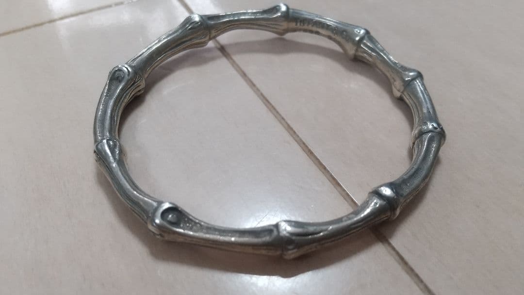 【美品】ティファニー Tiffany & Co. バンブーバングル