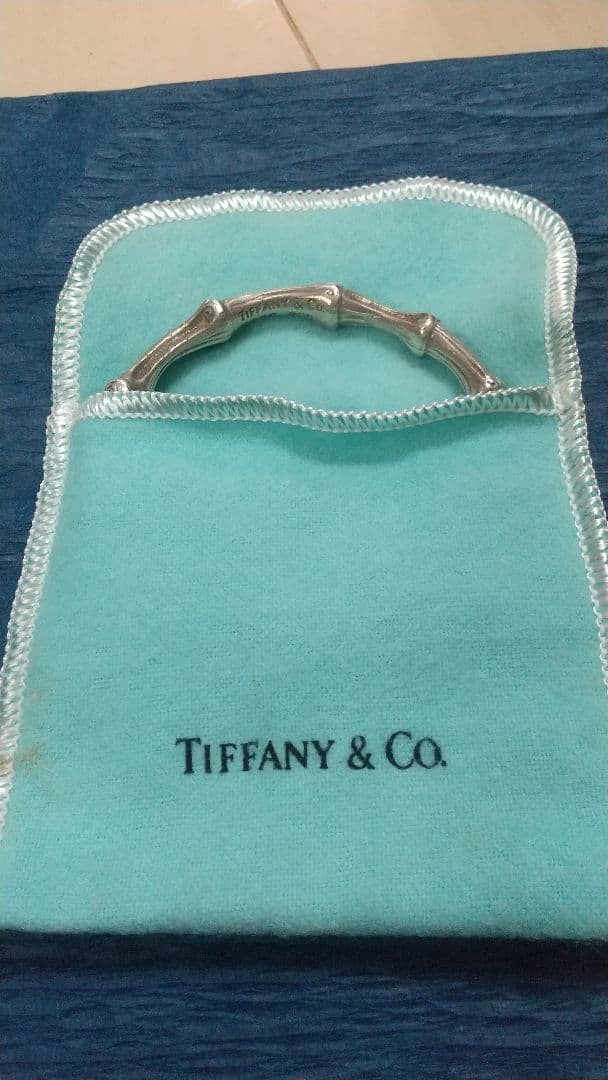 【美品】ティファニー Tiffany & Co. バンブーバングル