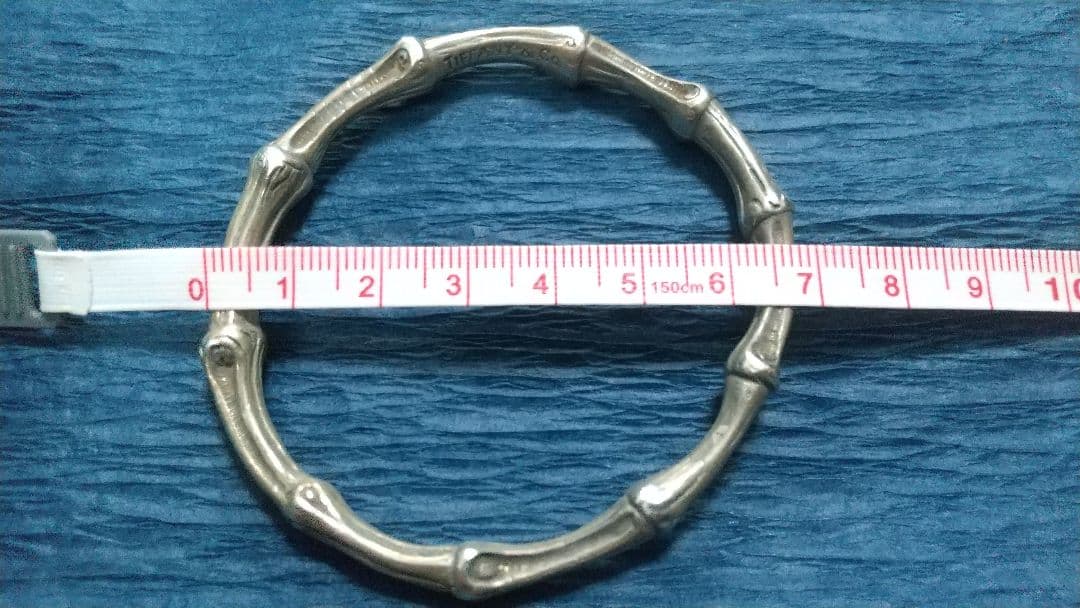 【美品】ティファニー Tiffany & Co. バンブーバングル