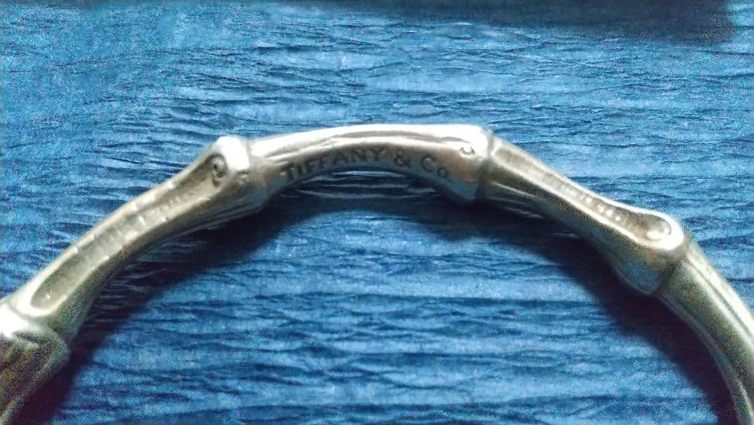 【美品】ティファニー Tiffany & Co. バンブーバングル