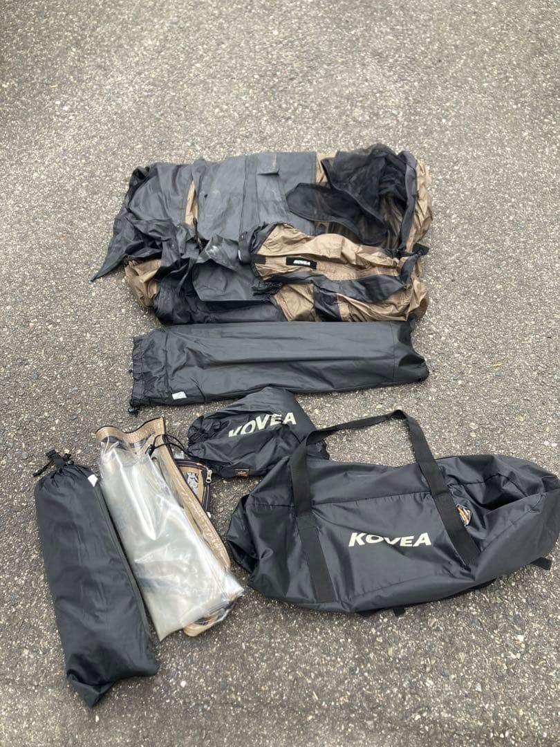 ジッパーTPUウレタン窓付き！ゴーストシェルター　ドームテント　コベア