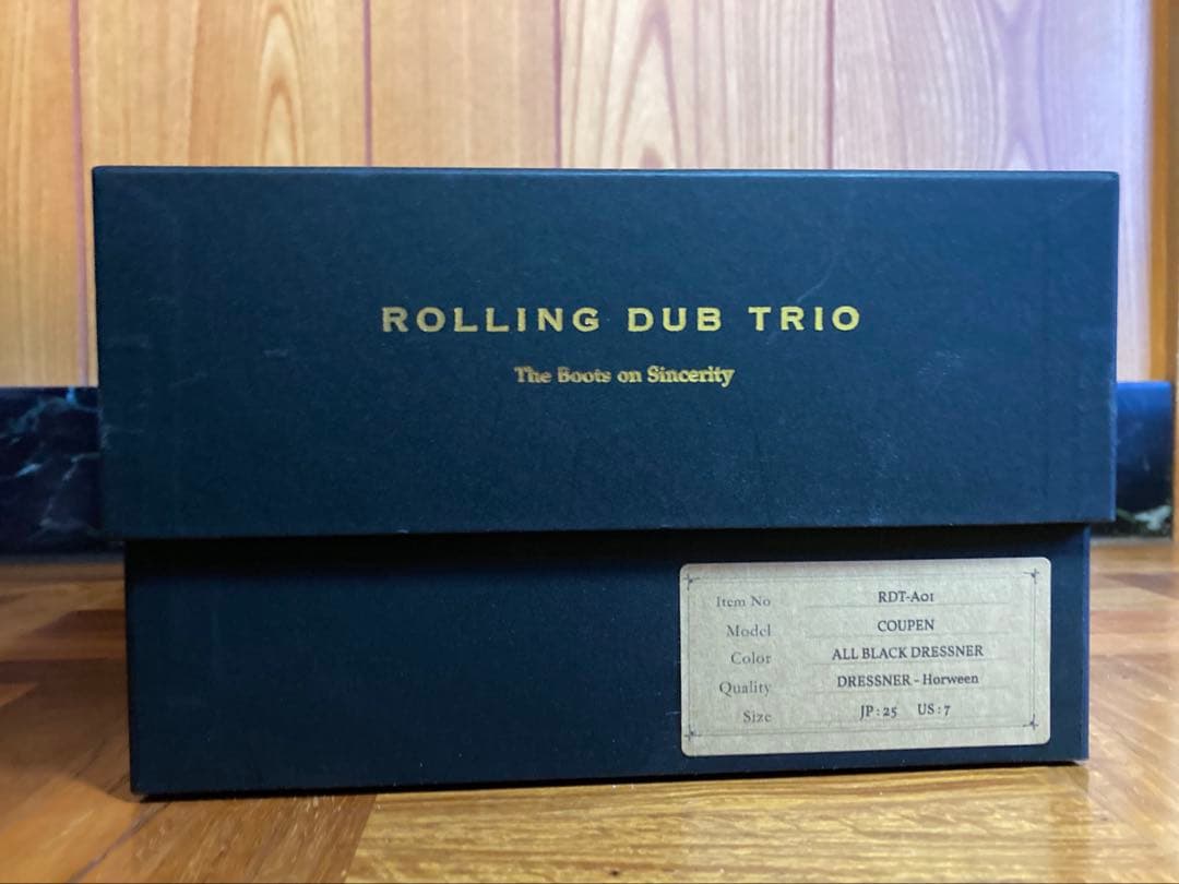 ローリング ダブ トリオ　オール ブラック ドレスナー 7.0
